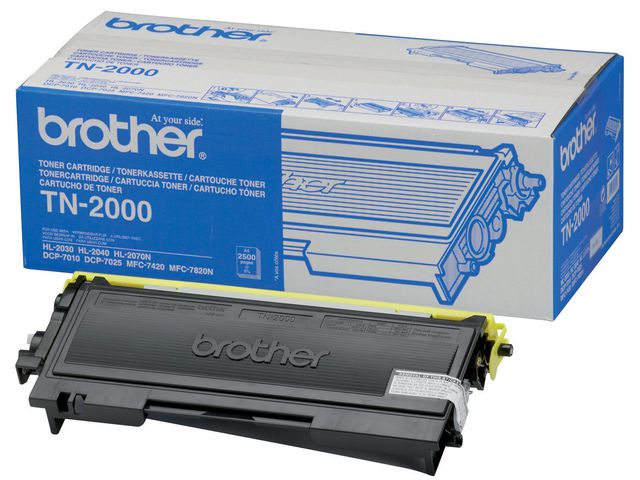 Toner BROTHER TN2000 2.5K sort