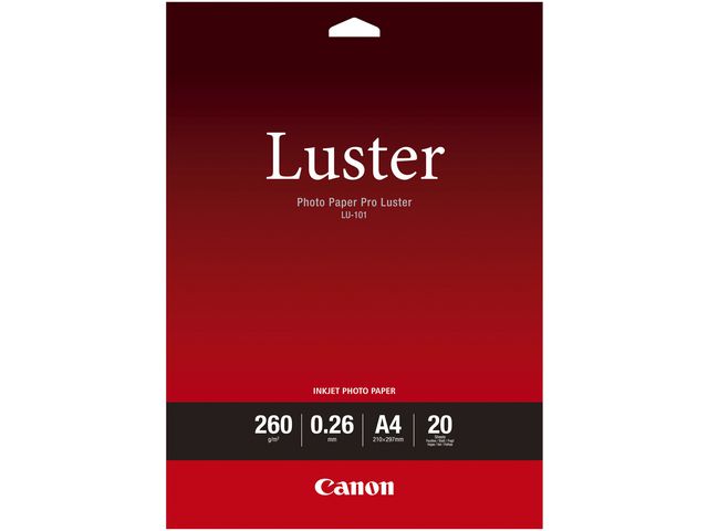 Fotopapir CANON Luster A4 260g (20)