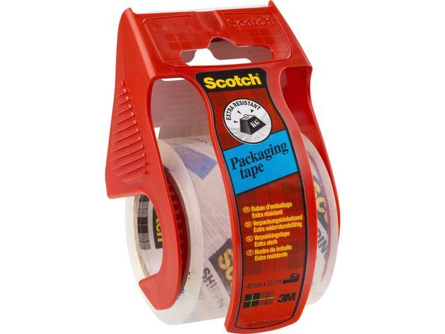 Emb.tape SCOTCH 50mmx20m med disp. klar