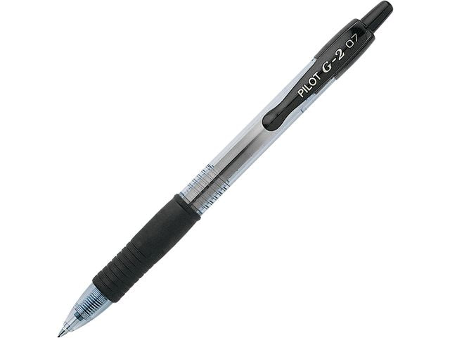 Gel rollers PILOT G2-7 black