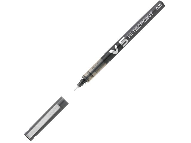 Rollerball pen PILOT Hi-tecpoint V5 black