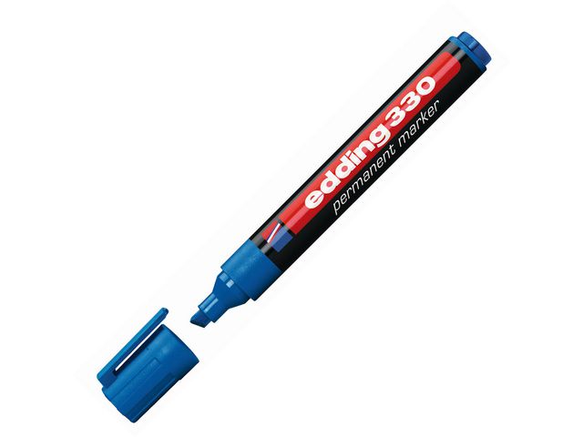 Marker pen EDDING 330 blue