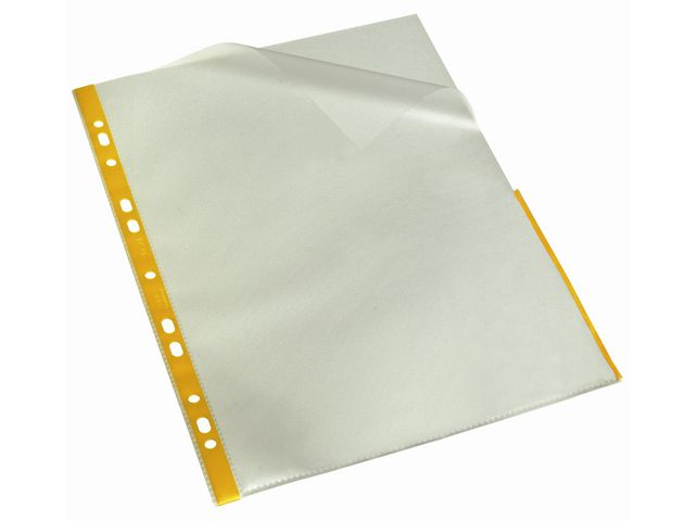 Signal pocket BANTEX A4 PP 80my yellow (25)