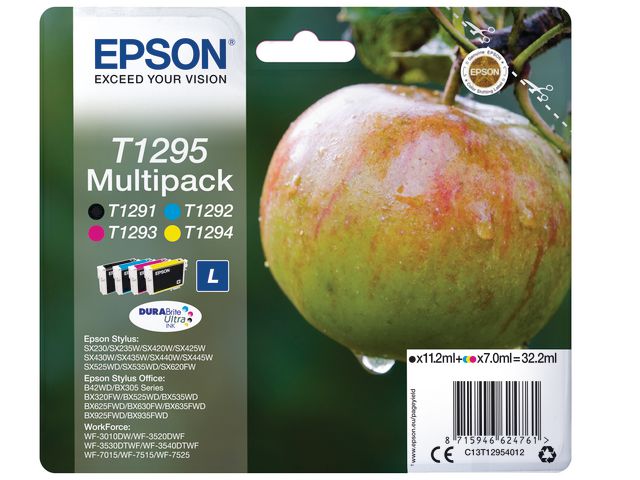 Blekk EPSON T1295 C13T12954022 CMYK (4)