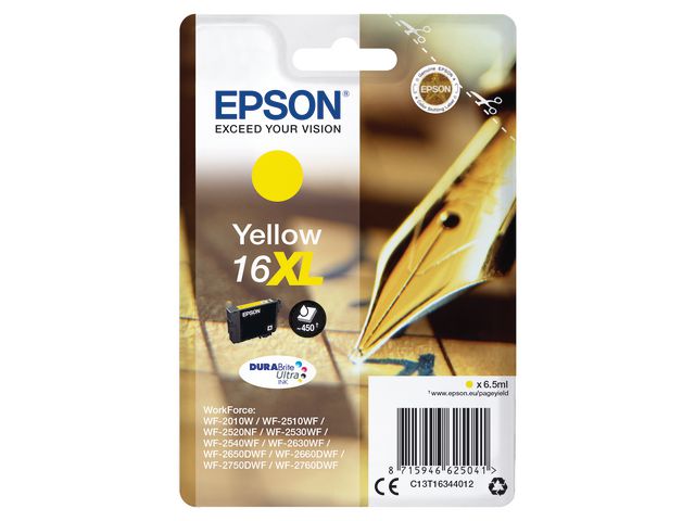 Blekk EPSON 16XL C13T16344012 gul