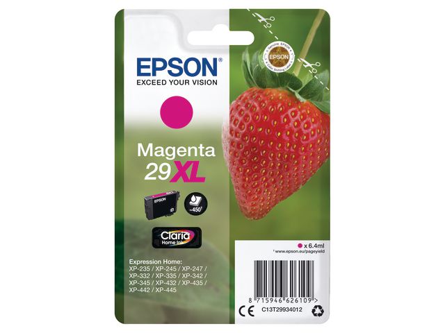 Ink EPSON 29XL C13T29934022 red