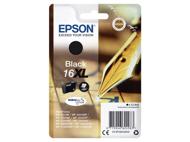 Blekk EPSON 16XL C13T16314012 sort