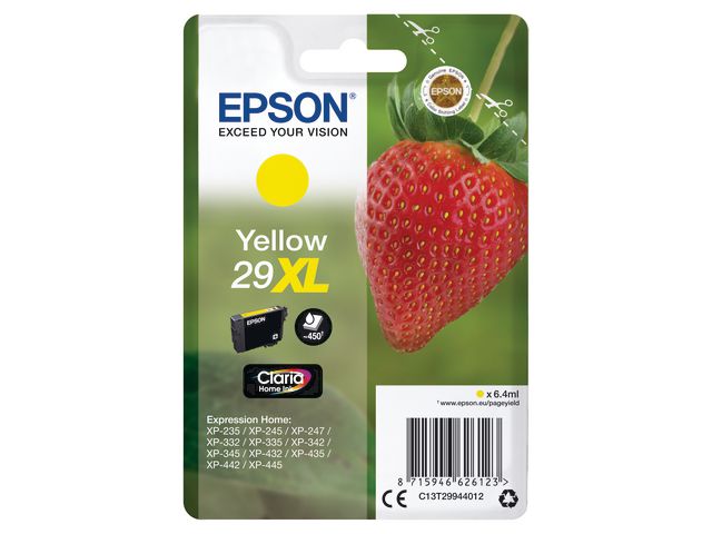 Blekk EPSON 29XL C13T29944022 gul