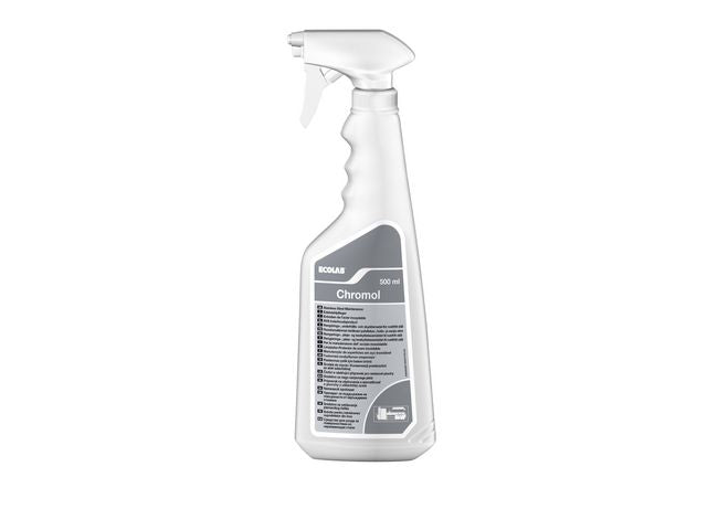 Stål og metallglans ECOLAB Chromol 500ml