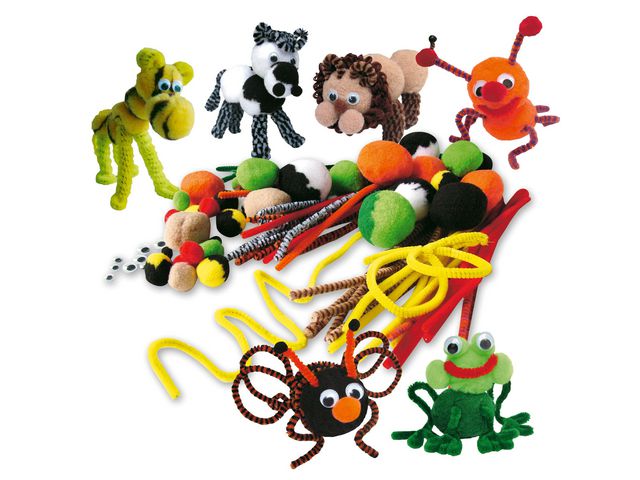 Pom Pom set animals