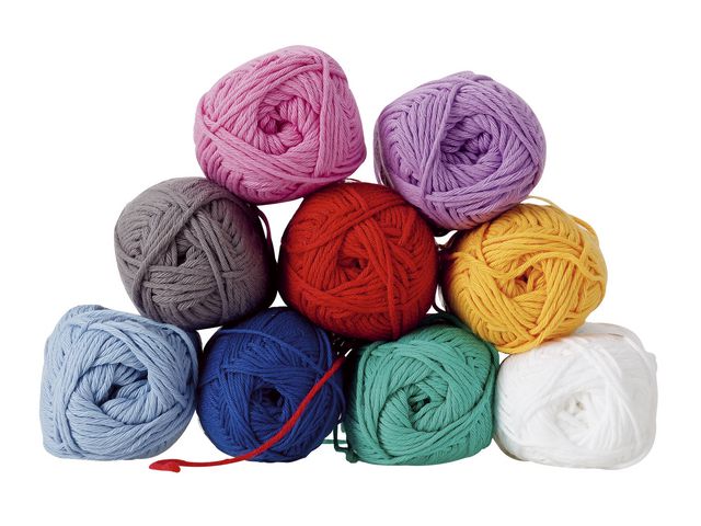 Cotton yarn 9 ass colors (9)