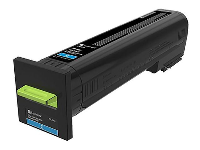 Toner LEXMARK 72K2XCE corporate Cyan 22k