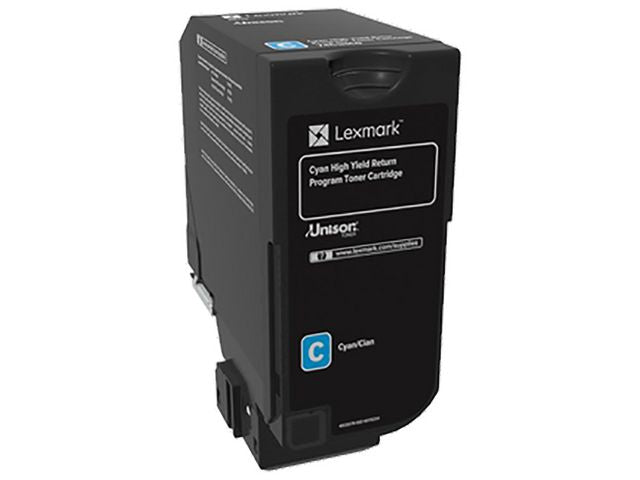 Toner LEXMARK HY RP 12K cyan 74C2HC0