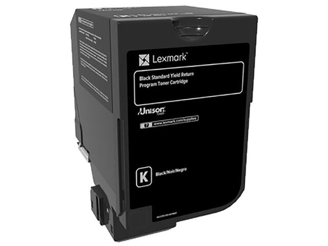 Toner LEXMARK RP 7K sort 74C2SK0