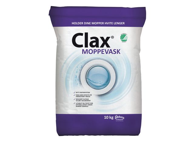 Moppevask CLAX 10kg.