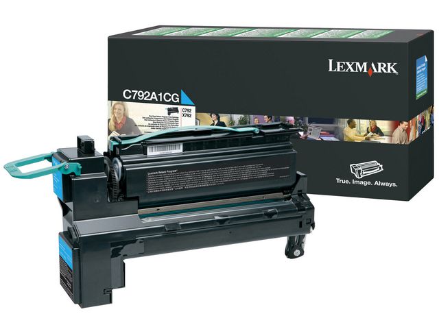 Toner LEXMARK C792A1CG 6K blå