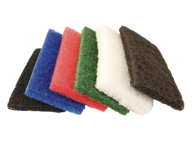 Scouring pad ACTIVA 12x25cm white