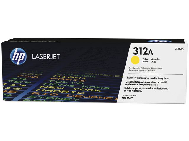 Toner HP CF382A 312A gul