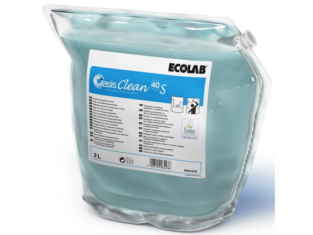 Glasspuss ECOLAB Oasis Clean 40 S 2L