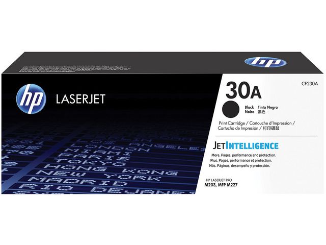 Toner HP CF230A 30A 1.6K Sort