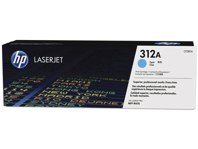 Toner HP CF381A 312A blue