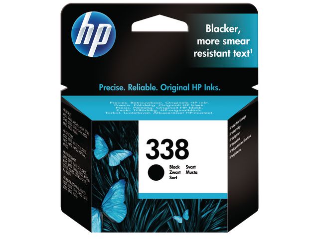 Blekk HP 338 C8765EE sort