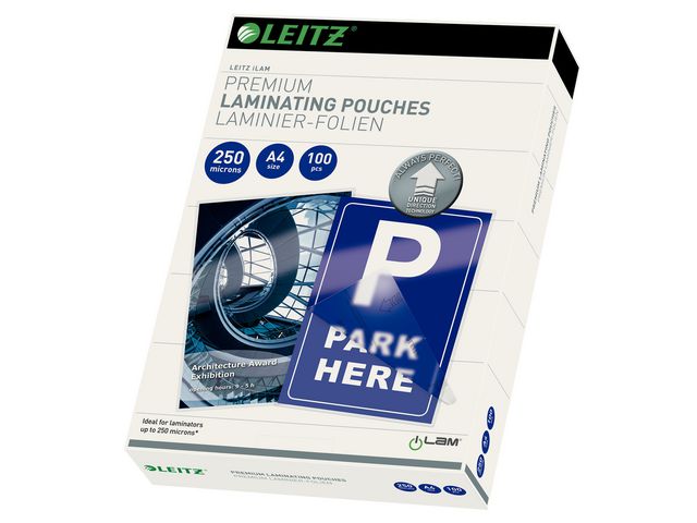 Laminating pocket LEITZ A4 UDT 250my(100)