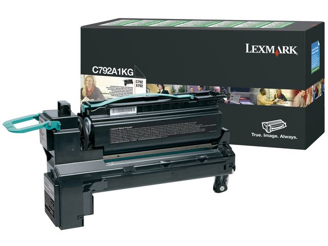 Toner LEXMARK C792A1KG 6K sort