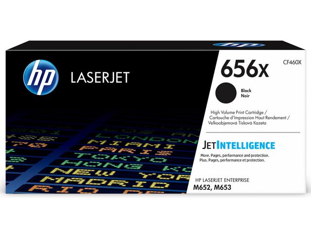 Toner HP CF460X 656X 27K Sort