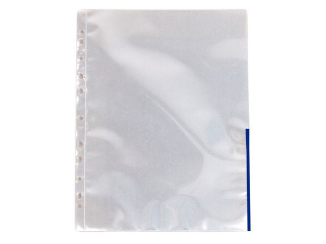 Signal pocket ESSELTE A4 edge blue (100)