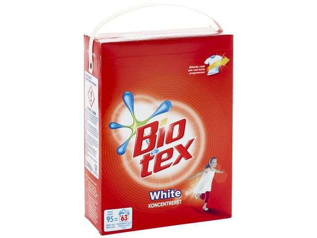 Laundry detergent BIO-TEX White 3.34kg