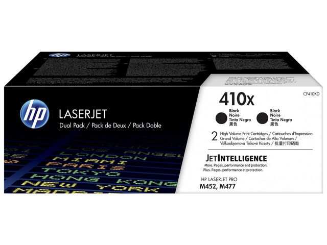 Toner HP CF410XD No 410X Sort (2)