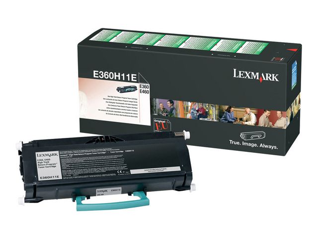 Toner LEXMARK E360H11E 9K sort