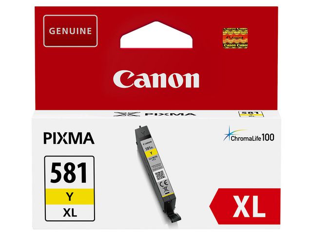 Blekk CANON CLI-581XL gul