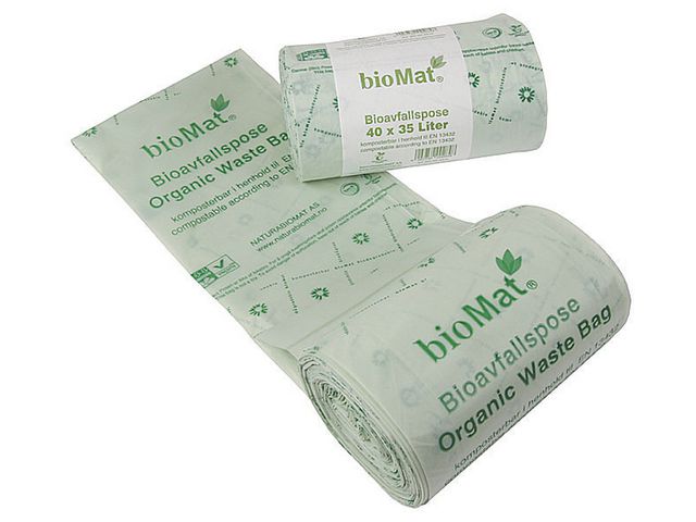 Biobag BIOMAT food waste 17my 35L (40)