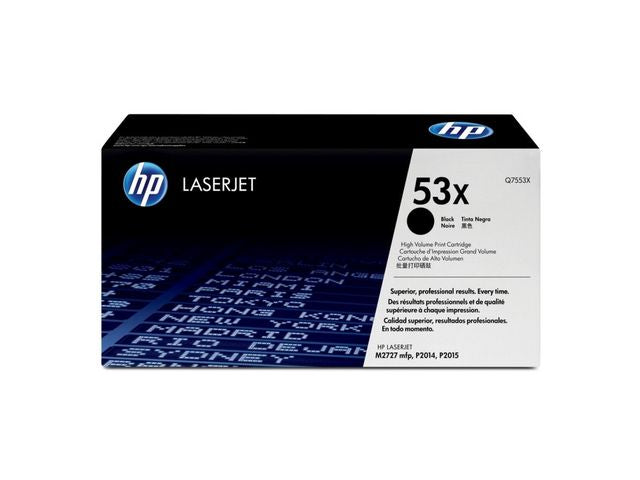 Toner HP Q7553X 7K sort