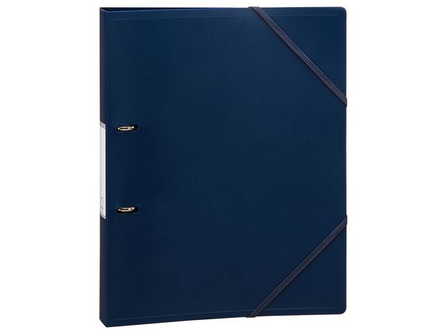 Ring binder FOLDERMATE A4 2-R w/knit blue