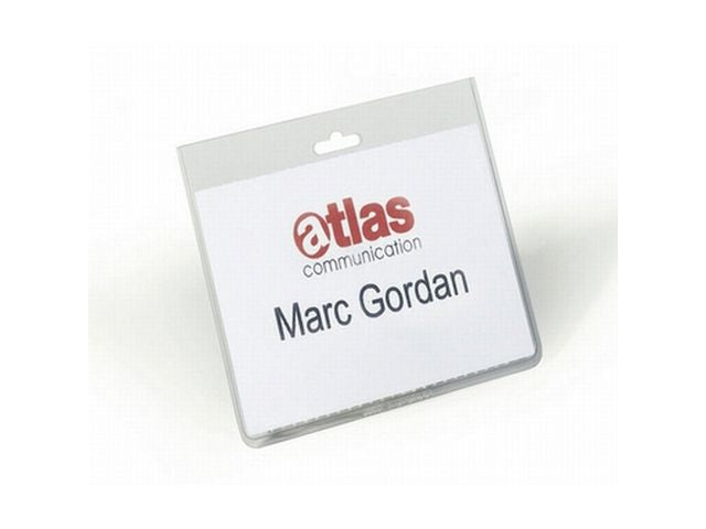 Nameplate DURABLE 60x90mm (20)