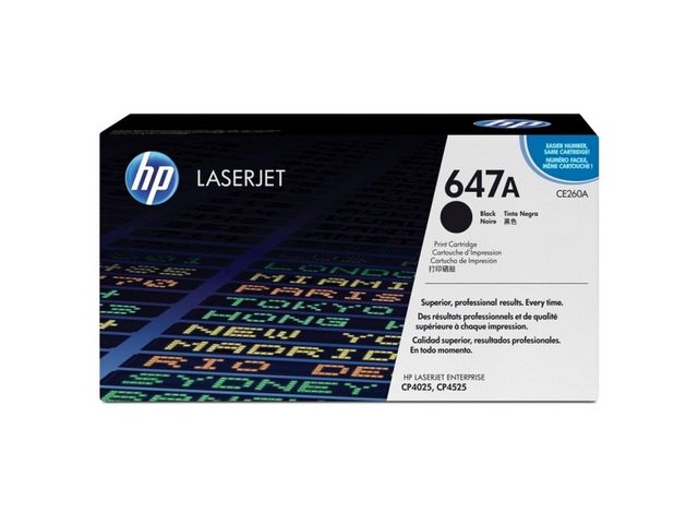 Toner HP CE260A 8.5K sort