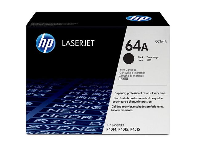 Toner HP CC364A 10K sort