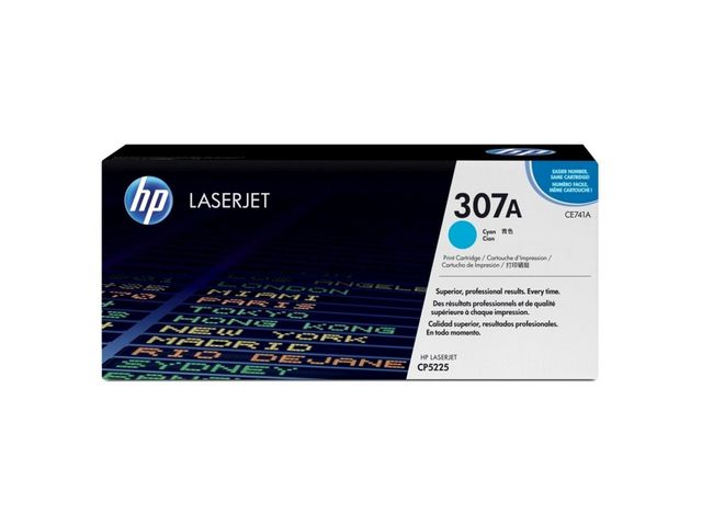 Toner HP CE741A 7.3K blå