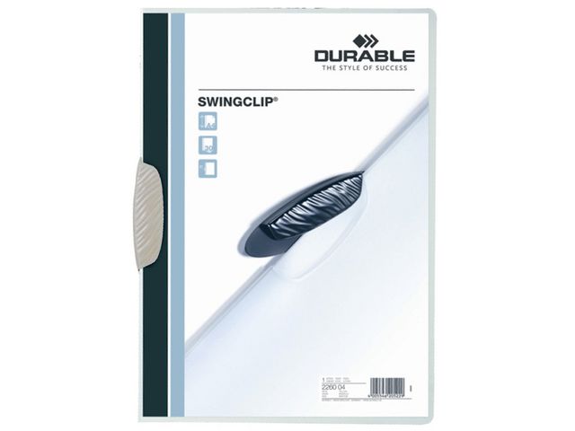 Clip folder SWINGCLIP A4 30 sheets white