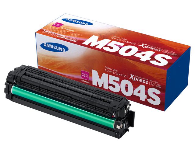 Toner SAMSUNG CLT-M504S 1.8K rød