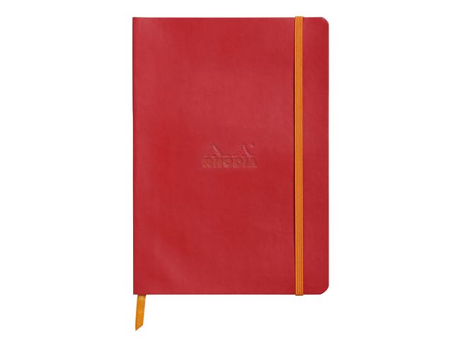 Notebook RHODIA A5 90g lined red