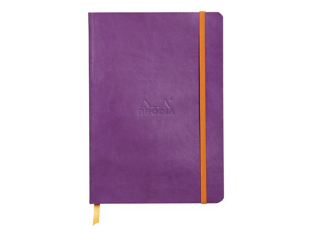 Notatbok RHODIA A5 90g linjert purple