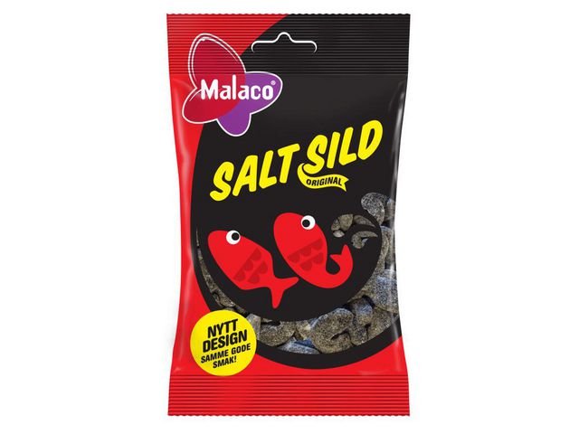 Malaco Salt Sild 100g