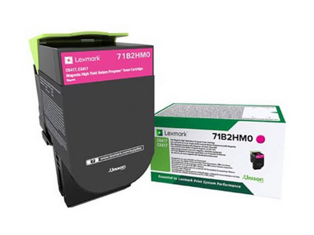 Toner LEXMARK 71B2HM0 Magenta