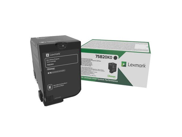 Toner LEXMARK 75B20K0 Sort