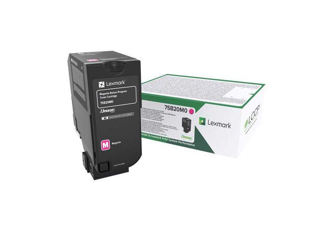 Toner LEXMARK 75B20M0 Magenta