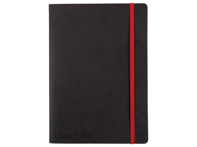 Notatbok OXFORD Black n´Red A5 soft lin